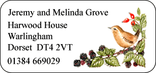 Sample Address Label Wren Design