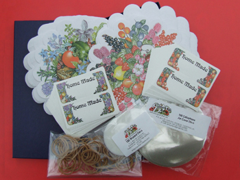 Gift Selection of Jar Covers and Labels
